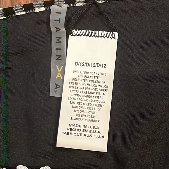 Vitamin A Plaid Bikini Bottom - Picture 7 of 10